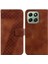 Onur X6B Cüzdan Flip Folio Kapak Için Telefon Kılıfı Kabartmalı Desen Pu Kart (Yurt Dışından) 1