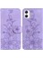Samsung Galaxy A06 Cüzdan Kickstand Manyetik Kabartmalı Zambak Için Flip Case (Yurt Dışından) 1
