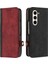 Samsung Galaxy Z Için Kılıf Fold Kart Yuvası Standı ile 6 Flip Folio Kitap Pu (Yurt Dışından) 1