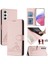 Samsung Galaxy A34 5g Kart Yuvası Tutucu Için Kickstand Kedi Rfıd Cüzdan (Yurt Dışından) 1