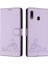 Samsung Galaxy A20/A30 Cüzdan Kapak Kapak Kedi Rfıd Kart Yuvası (Yurt Dışından) 5