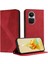 Oppo Oppo 10 Pro 5g Pu Deri Için Kılıf Folio Manyetik Kart Yuvaları Çevirin (Yurt Dışından) 1