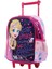 Polyester Çok Renkli Kız Çocuk Çekçekli Çanta 21471 Polly Pocket 3