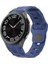 Samsung Galaxy Watch 6 Classic Kordon Kayış Prizma Desen Silikon KRD-116 2