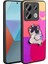 Xiaomi Redmi Note 13 Pro 5g Kılıf Parlayan Kabartmalı Ikonik Figürlü Amas Silikon Kapak-Mor 1