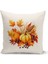 Sonbahar Serisi Çift Tarafı Dijital Baskılı 8'li Kırlent Kılıfı Seti (Halloween Autumn Cushion Cover) 3