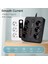 Akım Korumalı 3000 W 10 Amper 6 Lı Priz 2 Metre Uzatma Kablosu Çoklu Priz 5 USB 1 Type C 2