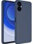 Tecno Camon 19 Neo Kapak Içi Kadife Kamera Korumalı Lansman Silikon Kılıf - Petrol Mavisi 1