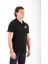 %100 Pamuk Polo Yaka T-Shirt Siyah Renk 3