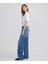 Wide Leg Fit Jean Pantolon 5