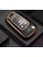 Opel Uyumlu Astra J Insignia Corsa D Vectra C Mokka Nano Silikon Kılıf Siyah - Gold 2