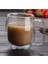 Çift Cidarlı Borosilikat Cam Nescafe,latte,filtre Kahve,süt,bitki Çayı Kupası 350 ml 2 ADET-2768 3