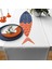 Blue & Orange A Fish Runner Örtü - 40 Cm X 140 Cm 1