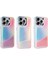 Apple iPhone 14 Pro Max Kılıf Airbagli Renkli Arka Yüzey Boncuk Tasarımlı Zore Kumul Kapak-Pembe 2
