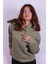 Kadın Sweatshirt Haki LF2033675 3