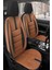 Citroen C3 Uyumlu Koltuk Kılıfı Mirage Serisi - Taba 2