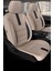 Fiat Linea Uyumlu Koltuk Kılıfı Mirage Serisi - Bej 2