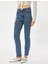 5WAL40021MD Mıd Orta Indıgo Kadın Pamuk Denim Pantolon 3