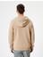 5WAM70016MK 057 Bej Erkek Pamuk Jersey Sweatshırt 4
