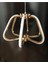 Modern Gold LED Avize 7712G 80 cm - 33 cm 1