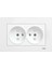 -Karre-Meridian Beyaz 2'li Çocuk Korumalı Ups Topraklı PRIZ-90967057 (Çerçeve Hariç) 1