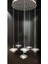Modern Krom LED Avize 7769K 110 cm - 50 cm 3
