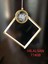 Modern Bronz LED Avize 7740B 110 cm - 30 cm 2
