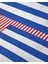 English Home Sailor’s Stripe Çift Kişilik Çok Amaçlı Örtü Kırmızı - Lacivert 3