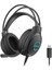 A4 Tech FH-300U Kablolu USB Kulaklık/mikrofon, Siyah 1