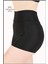 Kadın Siyah Mini Şort Boxer Yüksek Bel Fit Görünüm 11080 1
