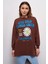 Kadın Düşük Kol Live Wild Baskılı Sweatshirt 2