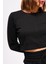 Kadın Çimalı Crop Sweatshirt 5