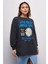 Kadın Düşük Kol Live Wild Baskılı Sweatshirt 5