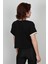 Kadın Florida Baskılı Kolları Renkli T-Shirt - 0037 4