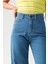 Kadın Yüksek Bel Wide Leg Jean 5