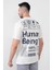 John Borners Beyaz Human Baskılı Regular Kesim T-Shirt 4