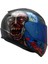 Rapıd 2 Zombıe Siyah-Kırmızı Kask Mavi Cam 3