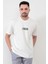 John Borners Beyaz Erkek 0039 Baskılı Regular Kesim T-Shirt 1