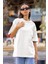Kadın Baskısız Oversize Salaş T-Shirt 1