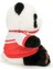 Kucaklama Bebek Okul Üniforması Panda Bebek Peluş Oyuncak Yaratıcı Panda Bebek (Yurt Dışından) 2