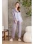 Saten Biyeli Pijama Takımı - 1200 1