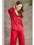 Saten Biyeli Pijama Takımı - 1200 3