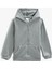 KND-250003 Basic Kapüşonlu 3 Iplik Kışlık Fermuarlı Okul Sweatshirt 1