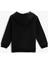 E Çocuk KND-250003 Basic Kapüşonlu 3 Iplik Kışlık Fermuarlı Okul Sweatshirt 4