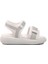 24-402-P Beyaz-Gümüş Ortopedik Taban Kız Çocuk Sandalet 2