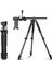 HT-T06 Profesyonel Tripod 190 cm Yatay Kullanım Çok Fonksiyonlu Panoromik Kafa 360 Derece Dönebilir Monopod 1