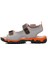 24-410-F Siyah-Turuncu Ortopedik Erkek Çocuk Sandalet 3