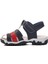 24-417-B Lacivert-Beyaz-Kırmızı Ortopedik Çocuk Sandalet 3