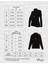 Kaşkorse Tam Boğazlı Body Sweatshirt, Kahve Melanj, M 5
