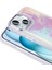 iPhone 15 Kılıf Airbagli Renkli Arka Yüzey Boncuk Tasarımlı Zore Kumul Kapak-Mor 4